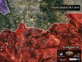 Bản đồ chiến sự Latakia ngày 18.07.2016