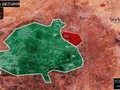 Bản đồ tình hình chiến sự vùng Đông Ghouta, ngôi làng Hawsh Al Farah