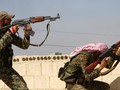 Binh sĩ Quân đội Syria chiến đấu ở Aleppo