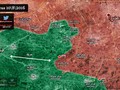 Bản đồ chiến sự khu vực Đông Ghouta