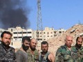 Các binh sĩ quân đội Syria trên chiến trường Aleppo