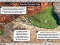 Sơ đồ hoạt động ngày thứ 10 của quân đội Thổ Nhĩ Kỳ ở Syria