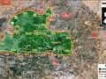 Bản đồ chiến sự vùng Đông Ghouta, Damascus