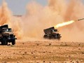 Pháo phản lực quân đội Syria khai hỏa