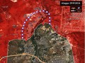 Bản đồ chiến sự chiến trường Aleppo