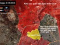 Bản đồ chiến sự thành phố Aleppo ngày 06.10.2016