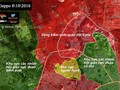 Bản đồ tình hình chiến sự thành phố Aleppo