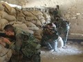 Binh sĩ quân đội Syria trên chiến trường Deir ez Zor