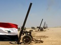 Trận địa súng cối 240 mm của quân đội Syria