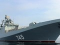 Tàu khu trục đô đốc Grigorovich trên vùng nước Syria