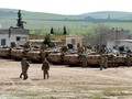 Xe tăng Thổ Nhĩ Kỳ trên tuyến biên giới với Syria