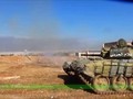 xe tăng quân đội Syria trên chiến trường Aleppo