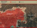 Bản đồ chiến sự khu vực phía đông Aleppo