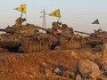 Xe tăng lực lượng dân quân người Kurd YPG trên chiến trường tỉnh Raqqa