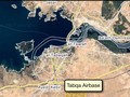 Vị trí sân bay quân sự Tabqa