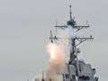 Khu trục hạm Mỹ phóng tên lửa Tomahawk (ảnh minh họa)
