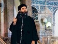 Thủ lĩnh IS Abu Bakr al-Baghdadi trong một lần phát biểu tại một nhà thờ ở Mosul năm 2014