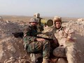 Binh sĩ lực lượng Diều hâu Sa mạc trên chiến trường Hama