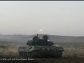 Xe tăng T-72B3 sử dụng tên lửa bắn qua nòng pháo tiêu diệt mục tiêu ở Hama
