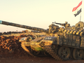 Xe tăng T-55MV quân đội Syria mới nâng cấp thiết bị ngắm bắn 1K13