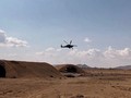 Trực thăng tấn công Mi-28 trên vùng sa mạc phía đông tỉnh Homs