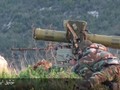 Binh sĩ quân đội Syria sử dụng tên lửa chống tăng tập kích phiến quân