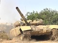 Xe tăng T-72 quân đội Syria trên chiến trường