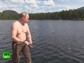 Tổng thống Nga Putin trong kỳ nghỉ 2 ngày ở rừng Taiga, nước Cộng hòa Tuva, Siberia