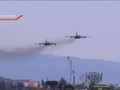 Máy bay cường kích chiến trường Su-25 xuất kích từ sân bay Hmeymim ở Latakia, Syria