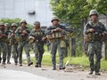 Nhóm binh sĩ Philippine trong cuộc chiến chống IS ở thành phố Marawi - Ảnh South Front