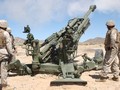 Lính thủy đánh bộ Mỹ với lựu pháo xe kéo M777A2 trên chiến trường Trung Đông - ảnh defence.ru