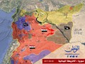 Các mũi tiến công của quân đội Syria vào khu vực thành phố Deir Ezzor - ảnh Masdar News
