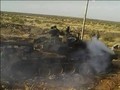 Chiếc T-90 bị hủy diệt trên chiến trường Hama - ảnh Masdar News