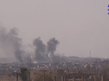 Quân đội Syria pháo kích dữ dội vào chiến tuyến của IS ở thành phố Deir Ezzor - ảnh video Hezbollah