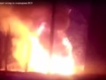 Cảnh vụ cháy nổ ở Donbass, ảnh minh họa video Riafan