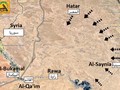 Bản đồ các mũi tiến công của quân đội Iraq và PMU trên địa bàn tỉnh Al-Anbar - ảnh South Front