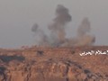 Lực lượng Houthi phóng tên lửa tấn công chiến tuyến của quân đội Ả rập Xê út - ảnh minh họa Masdar News