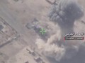 Không quân UAV Syria không kích IS trên chiến trường Albukamal - ảnh minh họa Hezbollah