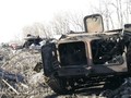 Ảnh video, xe thiết giáp quân đội Ukraina bị hủy trên chiến trường Debaltsevo - ảnh Rusvesna