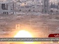 Lực lượng vũ trang Syria bắn phá chiến tuyến của các nhóm Hồi giáo cực đoan ngoại ô Aleppo - ảnh video NDF