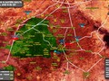 Các mũi tiến công của quân đội Syria ngày 04.01.2018 - ảnh South Front