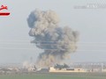 Không quân Syria không kích ở Idlib - ảnh minh họa Masdar News