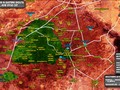 Bản đồ khu vực Đông Ghouta, ngoại ô Damascus - ảnh South Front