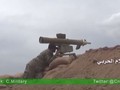 BInh sĩ quân đội Syria sử dụng tên lửa ATGM - ảnh minh họa video