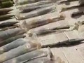 Những vũ khí đạn dược thu được của phiến quân ở Đông Ghouta