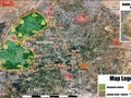 Bản đồ tình hình chiến sự Đông Ghouta ngày 08.03.2018 theo Al-Massdar News