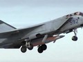 Máy bay tiêm kích đánh chặn tầm xa MiG - 31 và tên lửa Kinzhal - ảnh minh họa TV Zvezda
