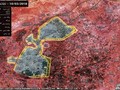 Bản đồ chiến sự khu vực Đông Ghouta, quân đội Syria giải phóng Misraba, chia cắt thành 2 vùng chiến tuyến - ảnh South Front