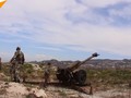 Quân đội Syria pháo kích vào trận địa của lực lượng Hồi giáo cực đoan ở Latakia. Ảnh minh họa video