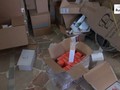 Kho thuốc và vật dụng, vật phẩm y tế của Liên Hiệp Quốc. Ảnh minh họa video Rusvesna